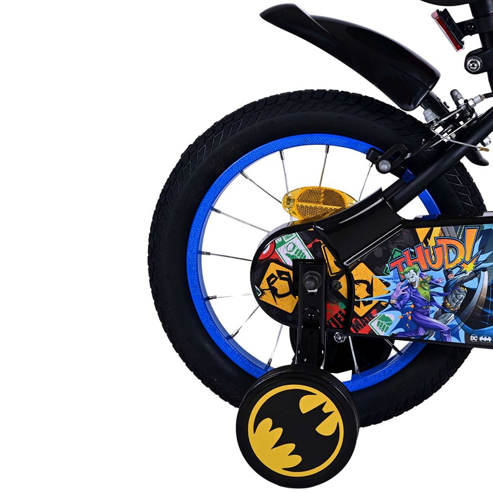 Детски велосипед с помощни колела, Batman,14 инча