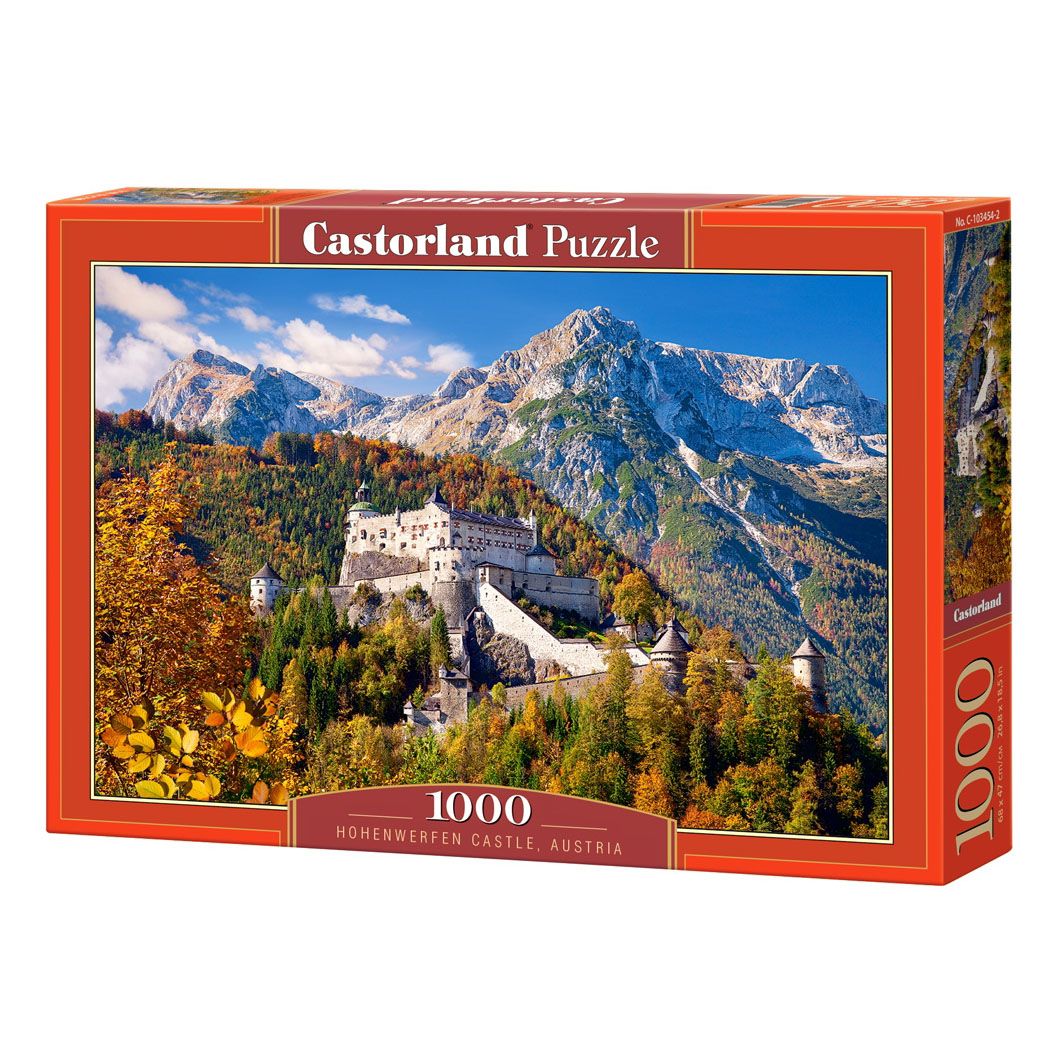Castorland, Замакът Хохенверфен, Залцбург, Австрия, пъзел 1000 части