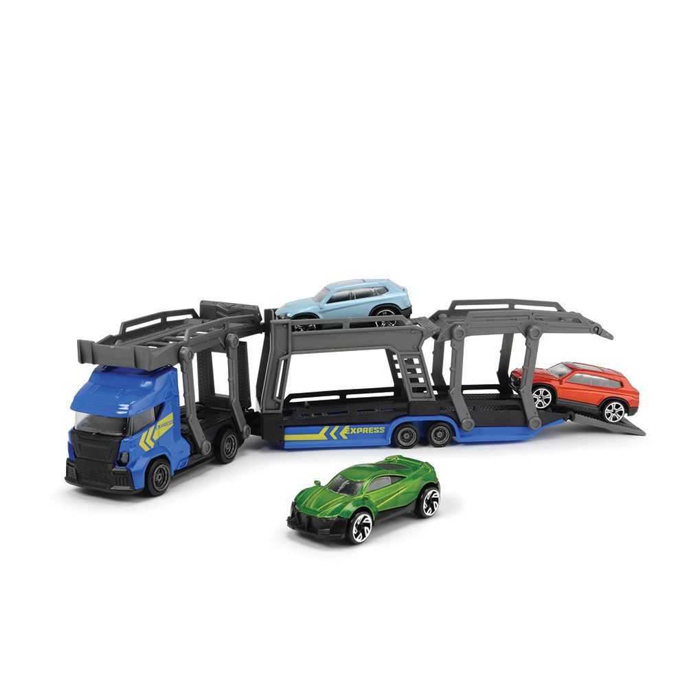 Детски автовоз с три коли
