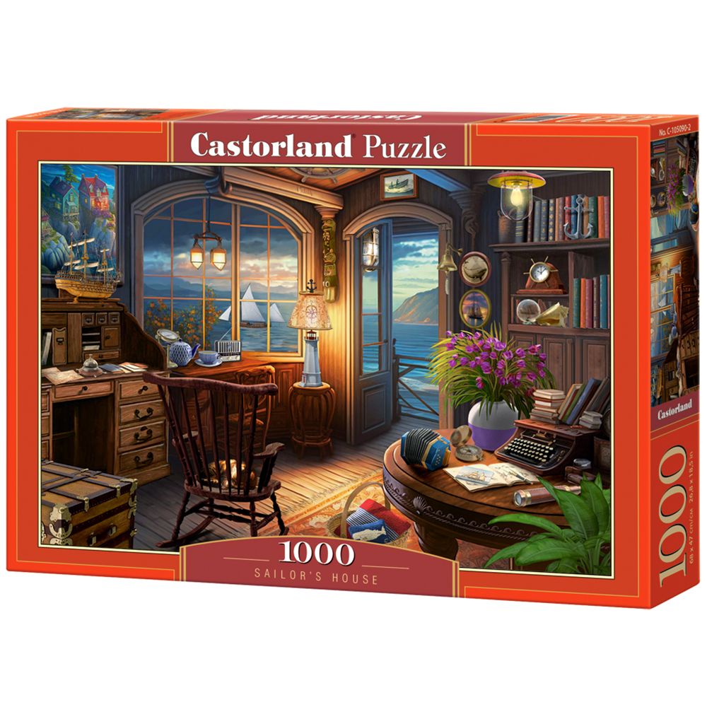 Castorland, Къщата на моряка, пъзел 1000 части