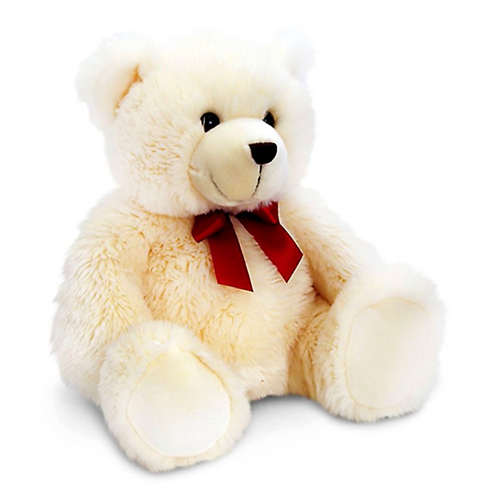 Keel Toys, Плюшено мече, Хари, бяло, 25 см