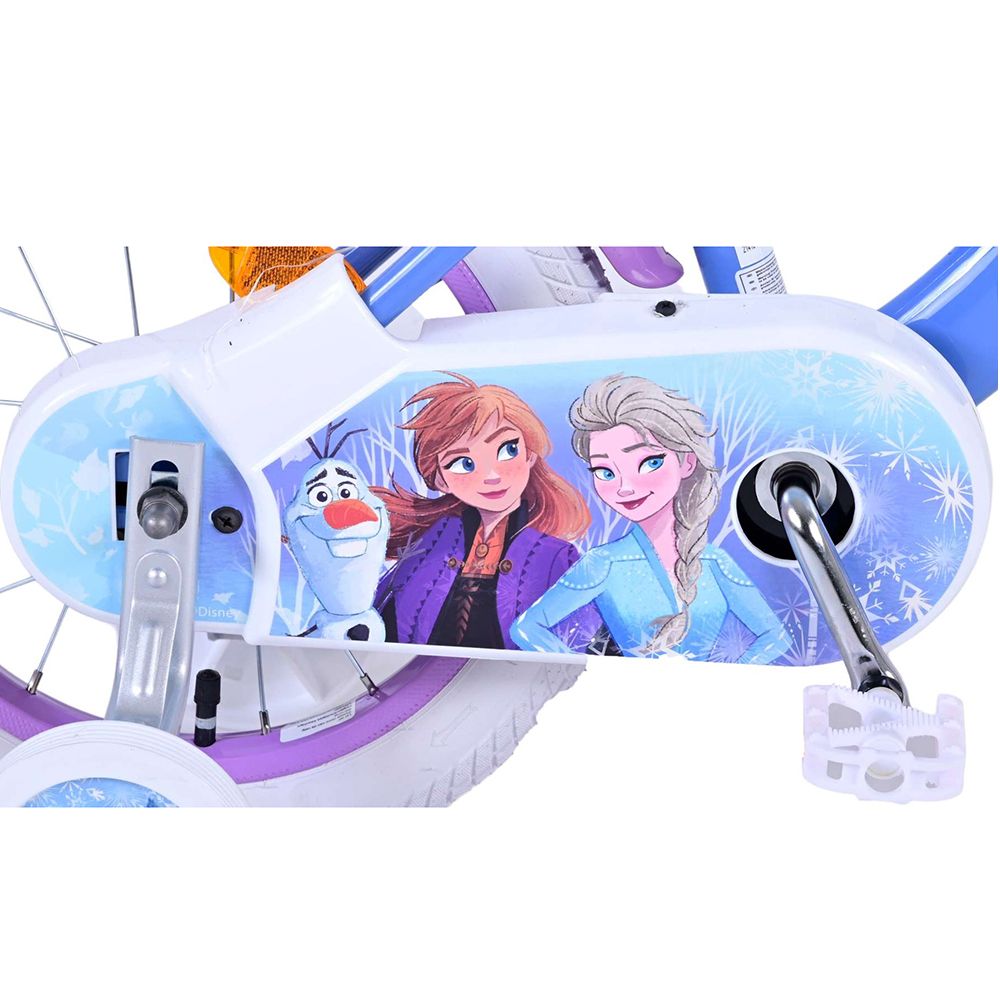 Детски велосипед с помощни колела, Disney Frozen, 14 инча