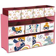 Детски стелаж-органайзер, Super girl