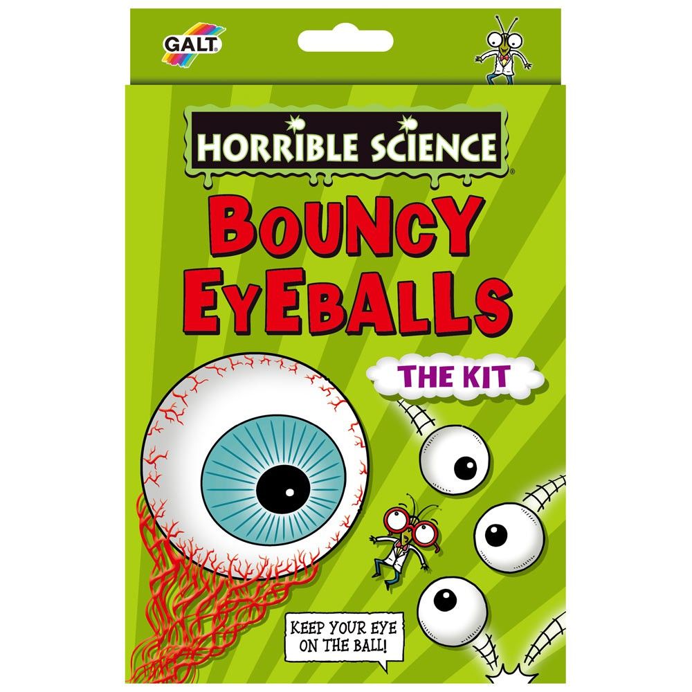 Galt Toys, Ужасяваща наука, Подскачащи светещи очни ябълки