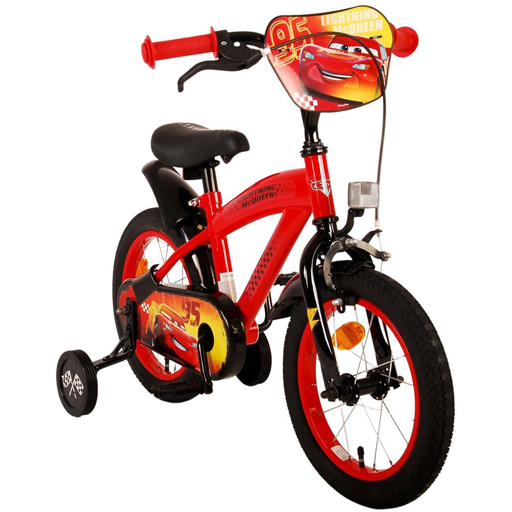 Детски велосипед с помощни колела, Колите,14 инча