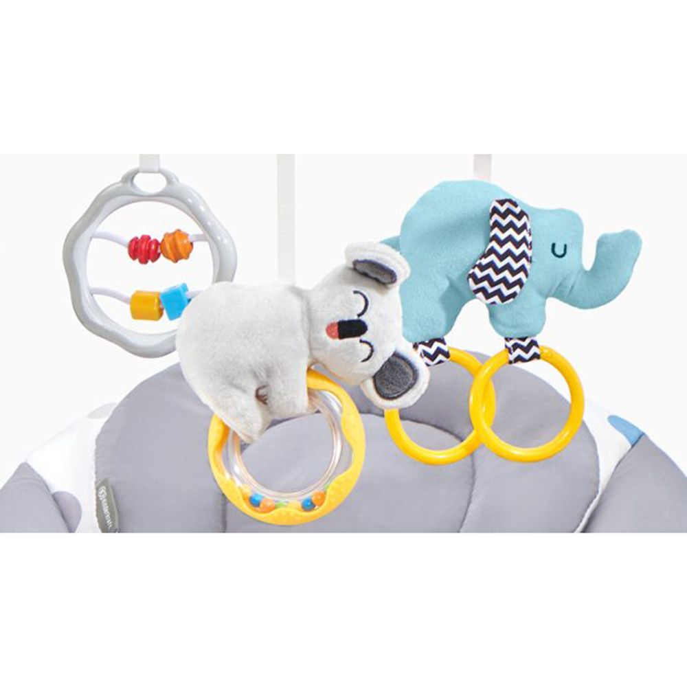 Шезлонг-люлка Minky, 2 в 1