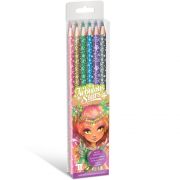 Цветни моливи, цветове металик, 6 бр.