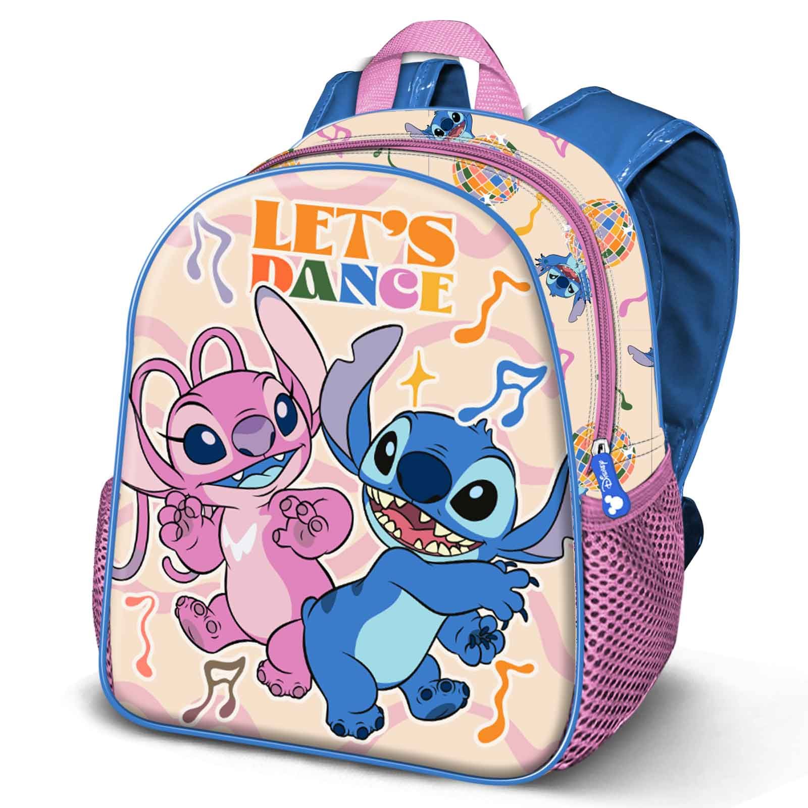 Small 3D Backpack, 3D детска раница, LILO and Stitch Dance, Karactermania