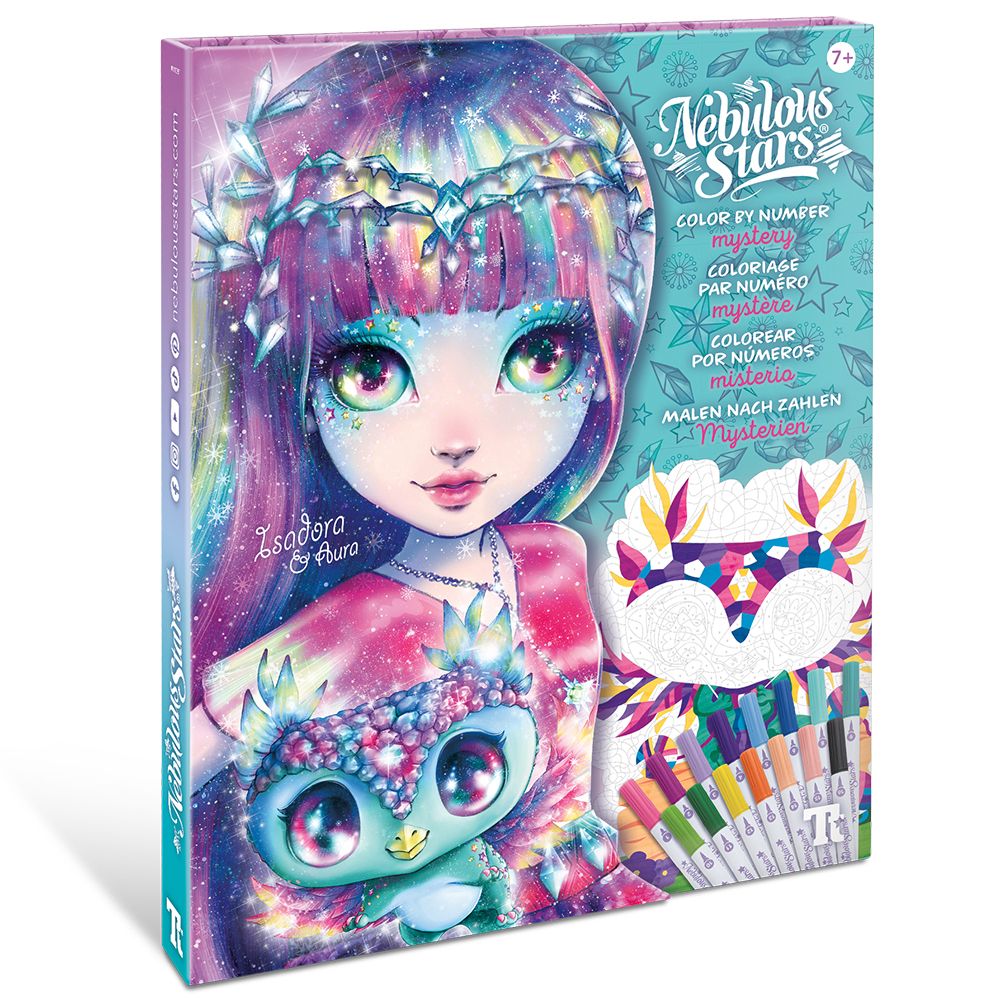 Nebulous Stars, Книжка за оцветяване по номера, Мистерия