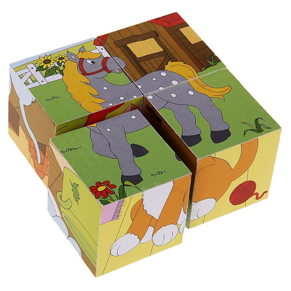 Дървени кубчета x - Ферма
