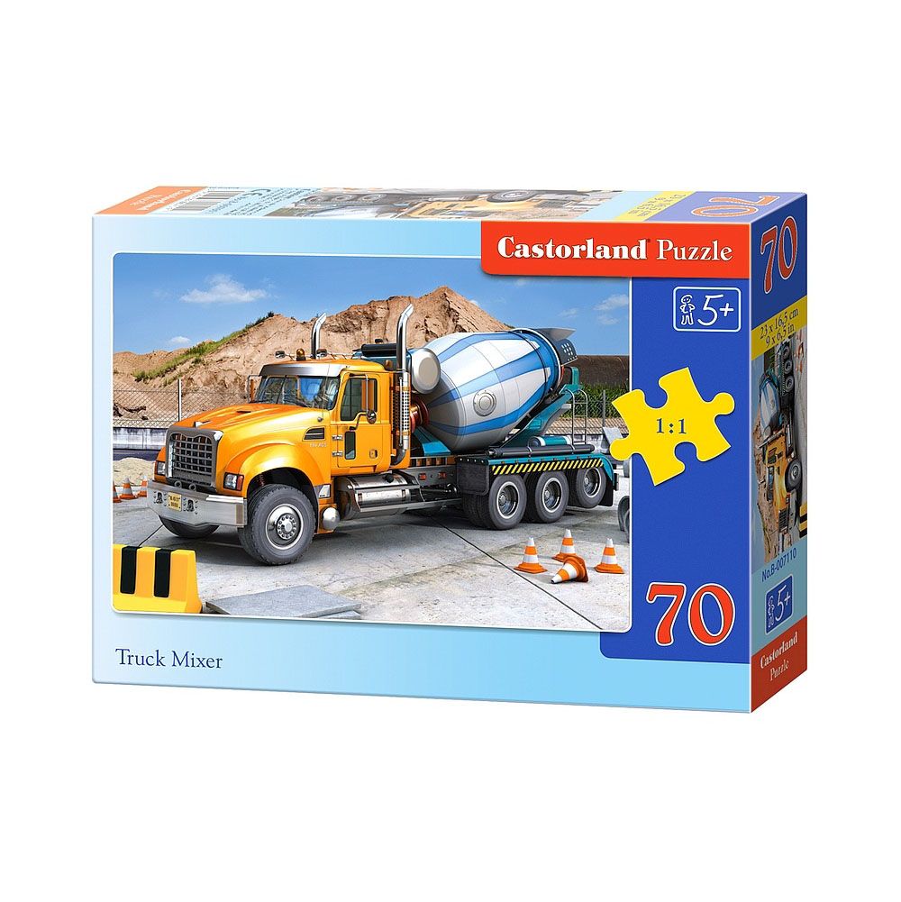 Castorland, Бетоновоз, пъзел 70 чаcти