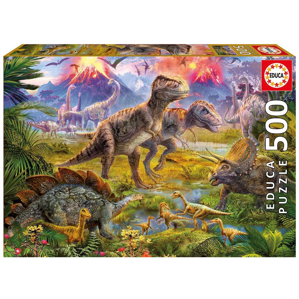 Динозаври, пъзел 500 части