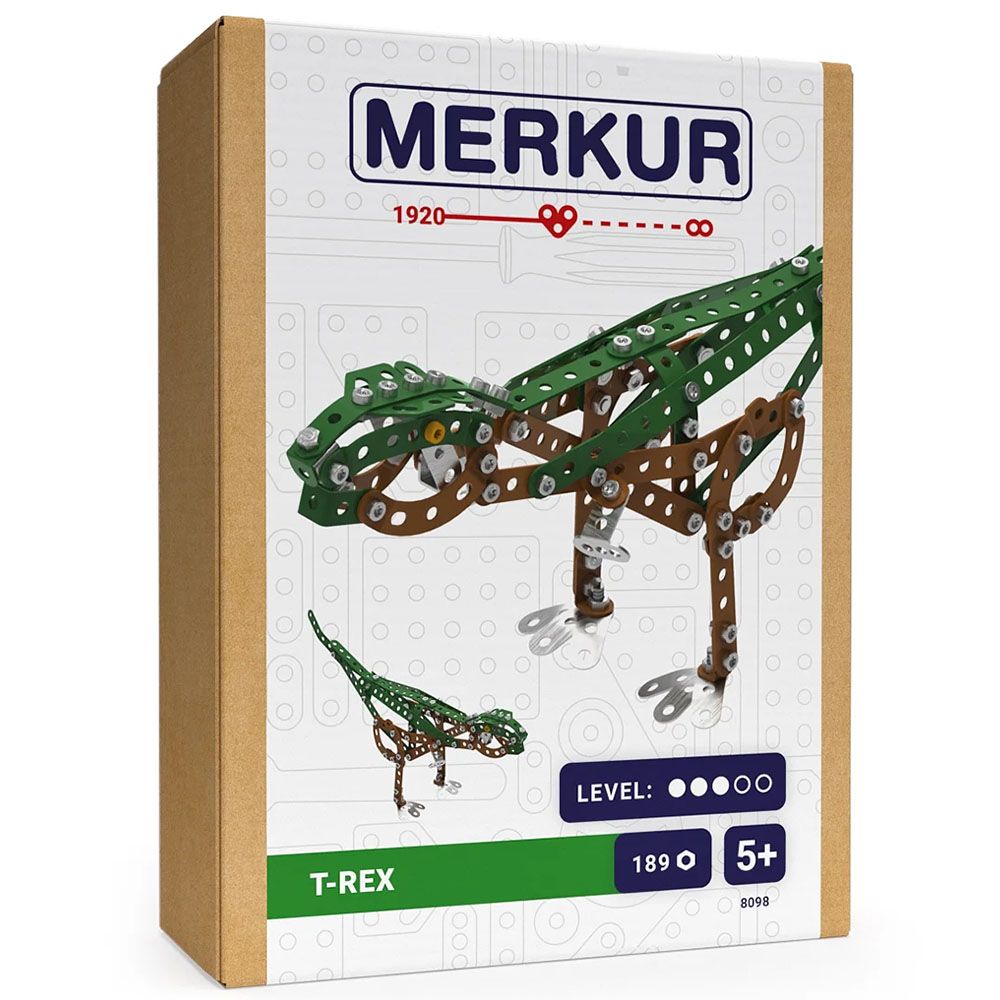 Merkur, Динозаври, Тиранозавър Рекс, 189 части