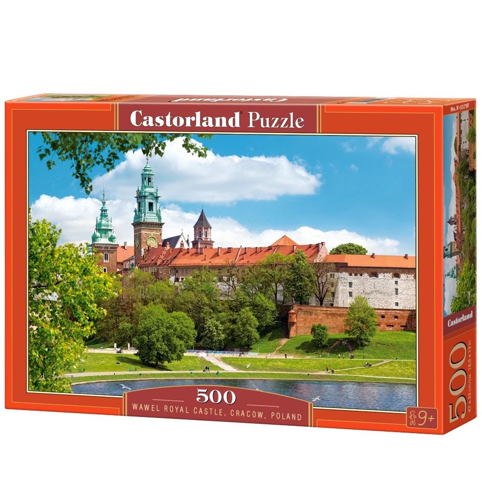 Castorland, Кралският замък Вавел, Краков, Полша, пъзел 500 части