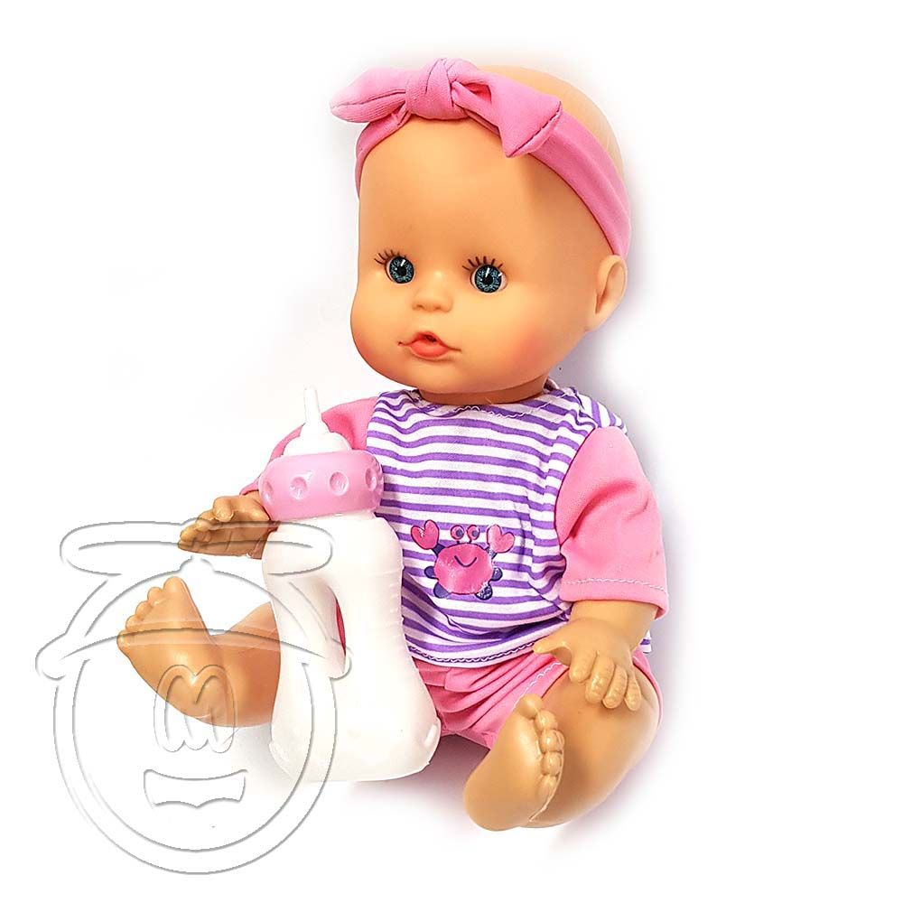 Happytoys, Моето пишкащо бебе Биби, на български език, розова