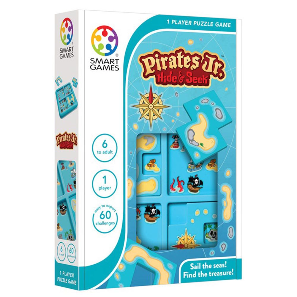 Compact, Логическа игра, Криеница с пирати, Smartgames