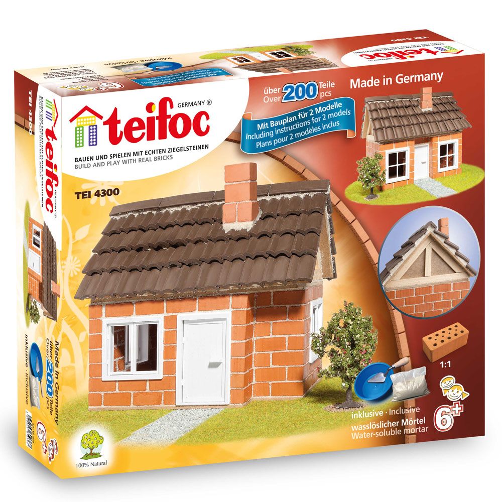 Teifoc, Къща с дървена рамка на покрива, 2 части