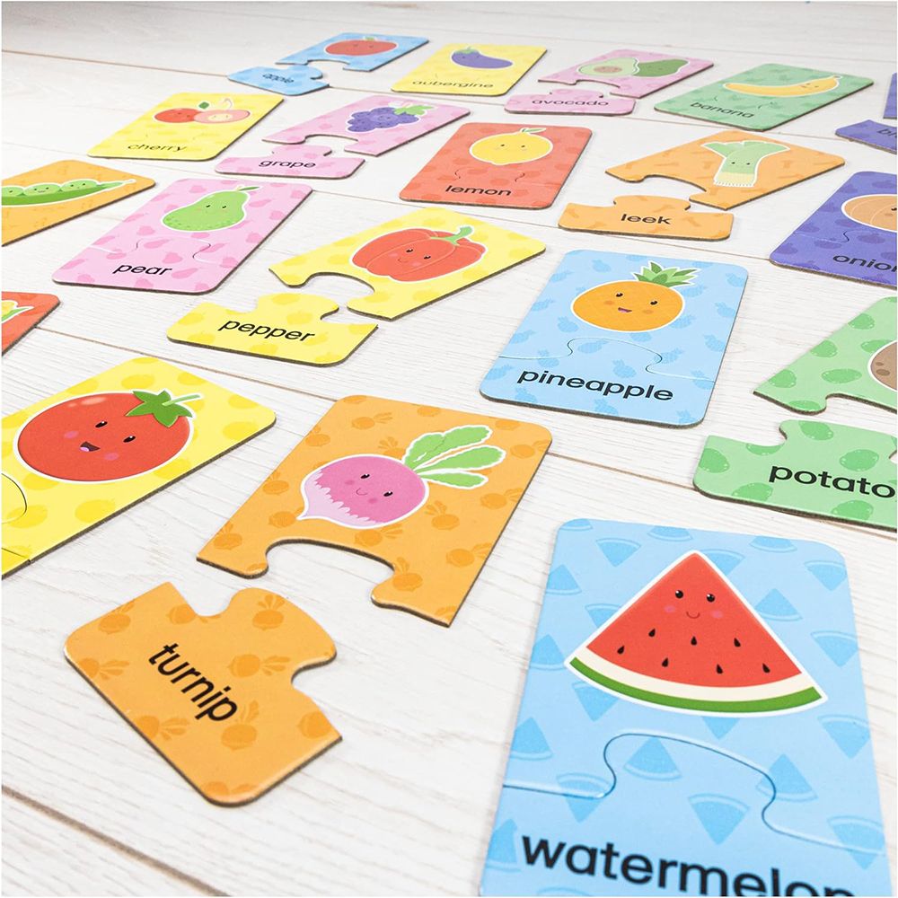 Пъзел, Плодове и зеленчуци