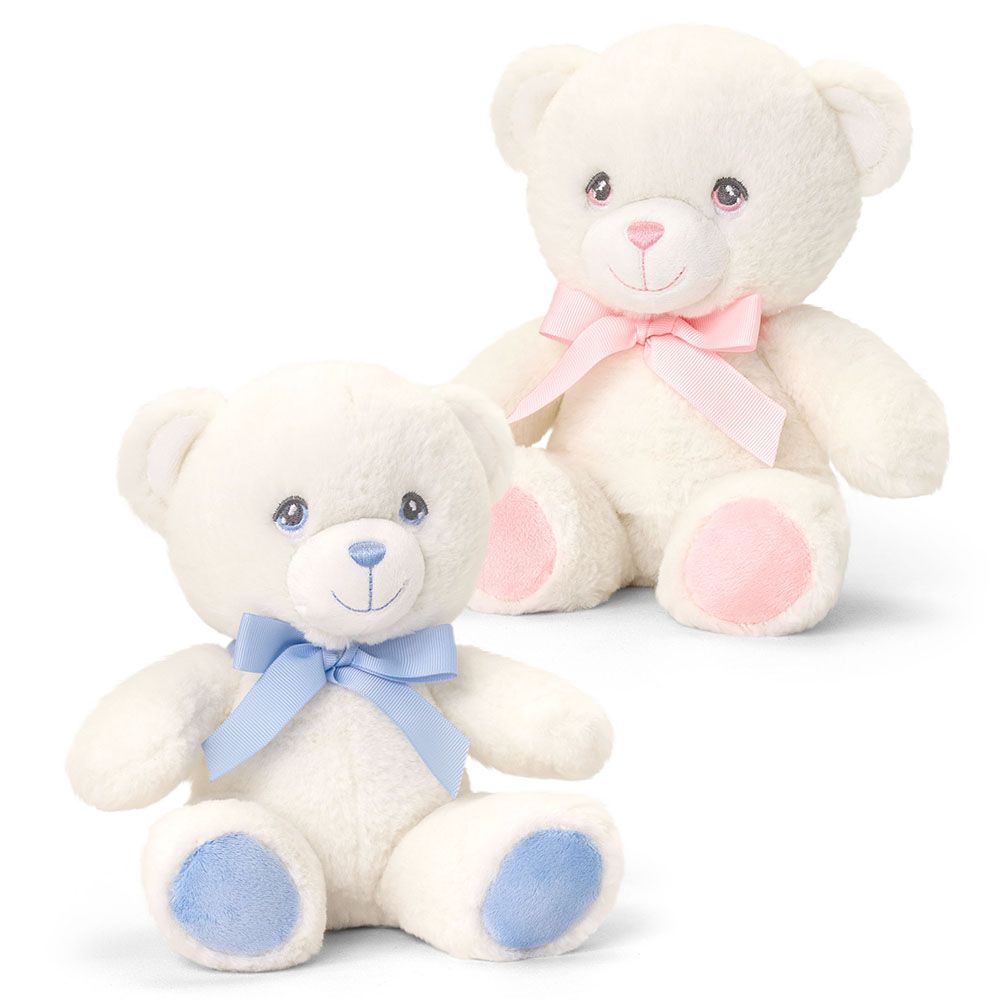 Бебешко мече с панделка, 15 см