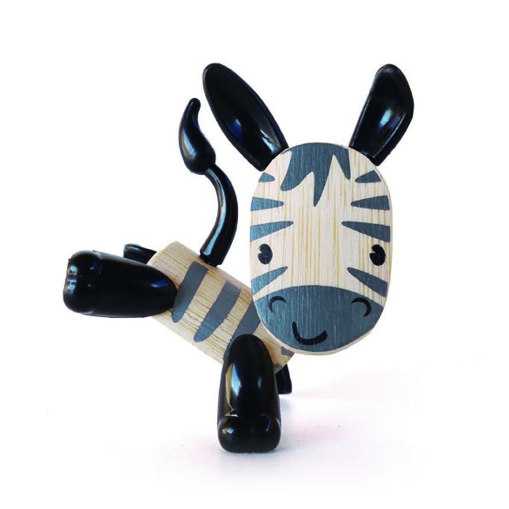 Hape, Мини фигурка от бамбук, Зебра