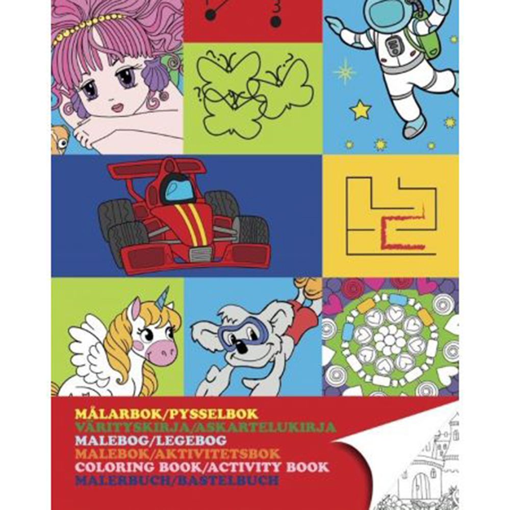 Sense, Голяма книжка за оцветяване, Приказни картинки, 112 страници