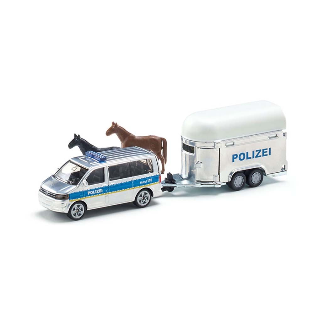 Siku, Полицейски микробус с ремарке за превоз на коне