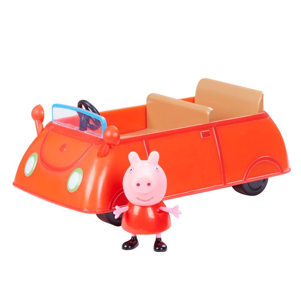 PEPPA PIG, Превозно средство с фигурка, Семейна кола