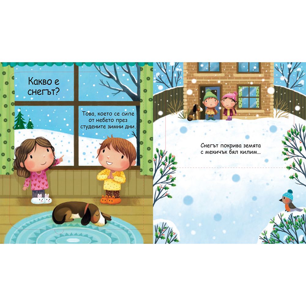 Какво е снегът? Погледни под капачето!