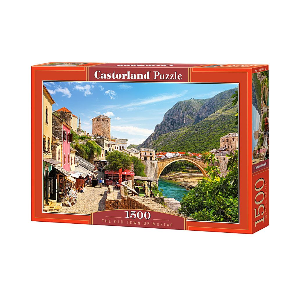 Castorland, Старият град, Мостар, пъзел 1500 части