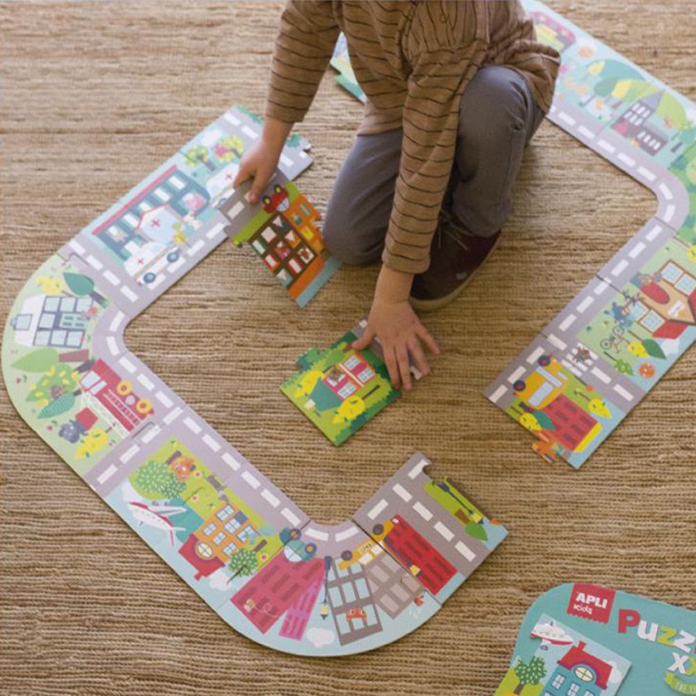 Занимателен пъзел, Градът на животните, 20 елемента