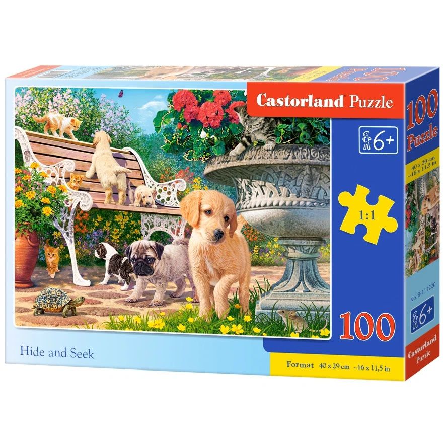 Castorland, Криеница, пъзел 100 части