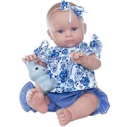Кукла-бебе, Алисия със синьо тоалетче и зайче