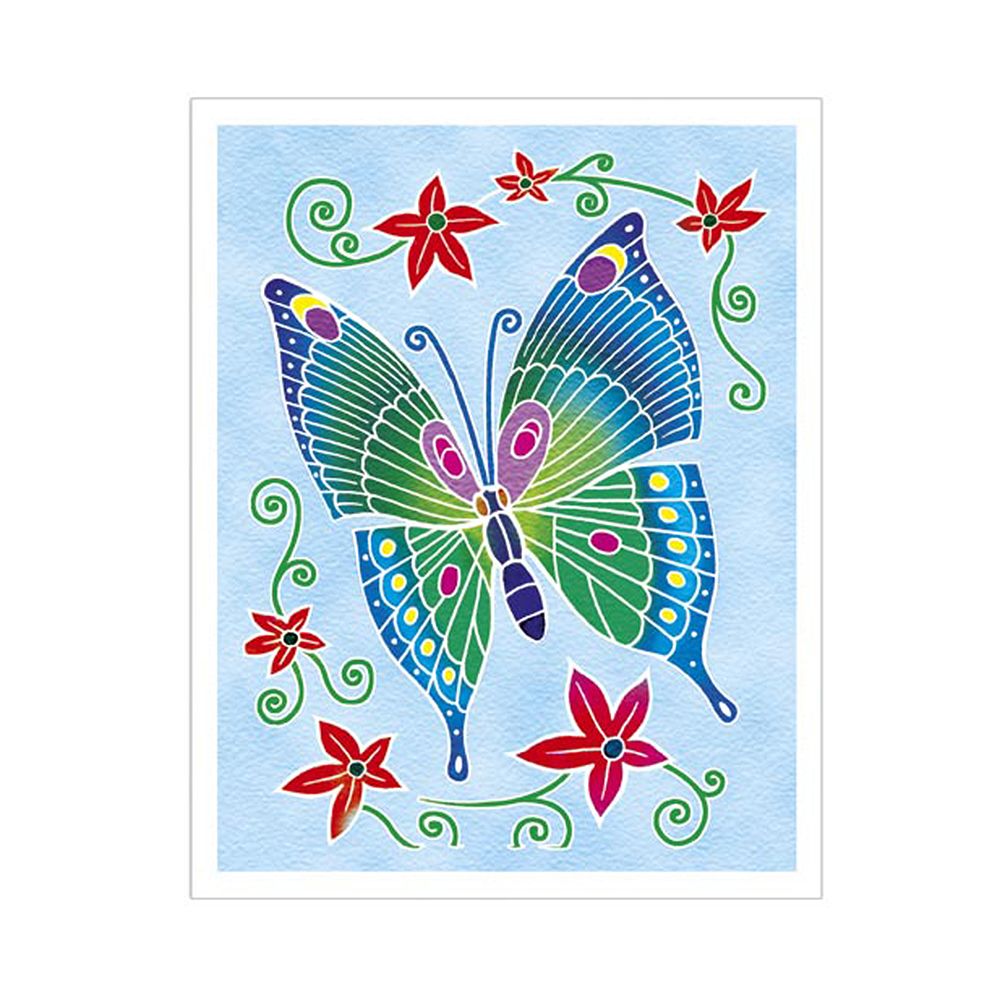 Aquarellum mini, Комплект за рисуване с акварелни бои, Пеперуди