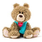 Плюшено мече Барибуу, със шалче, 25 см