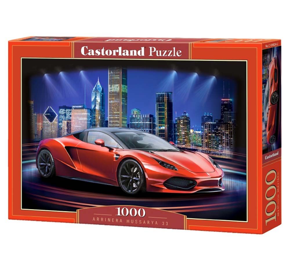 Castorland, Състезателна кола Аринера 33, пъзел 1000 части