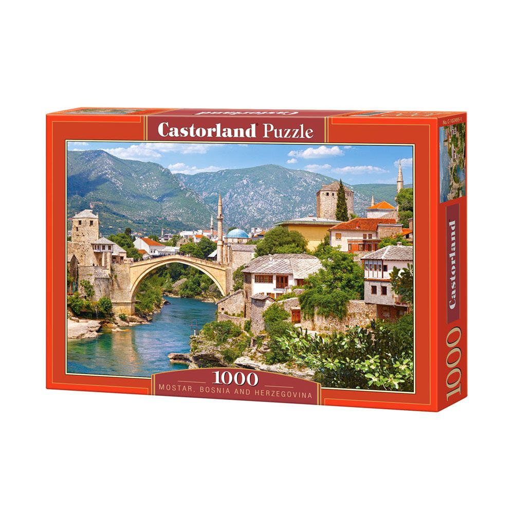 Castorland, Мостар, Босна и Херцеговина, пъзел 1000 части