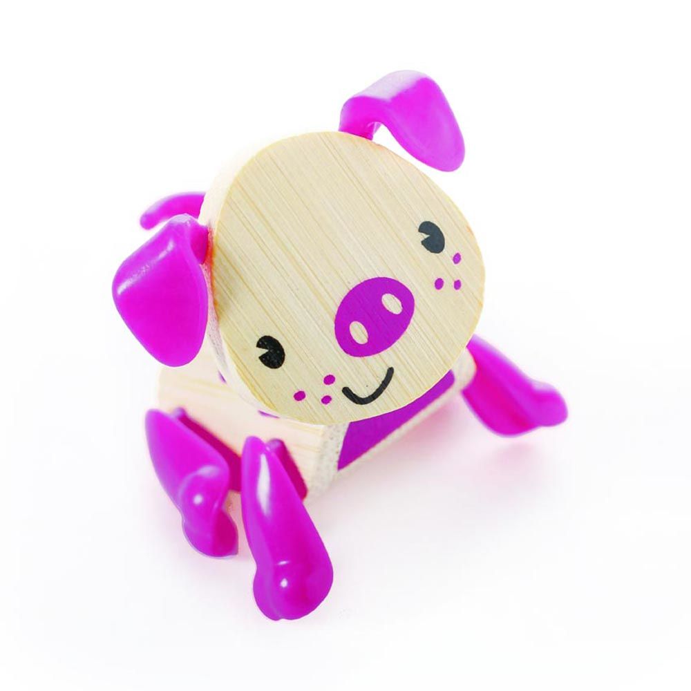 Hape, Мини фигурка от бамбук, Прасенце