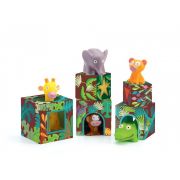 Картонени кубчета за най-малките, Африкански животни