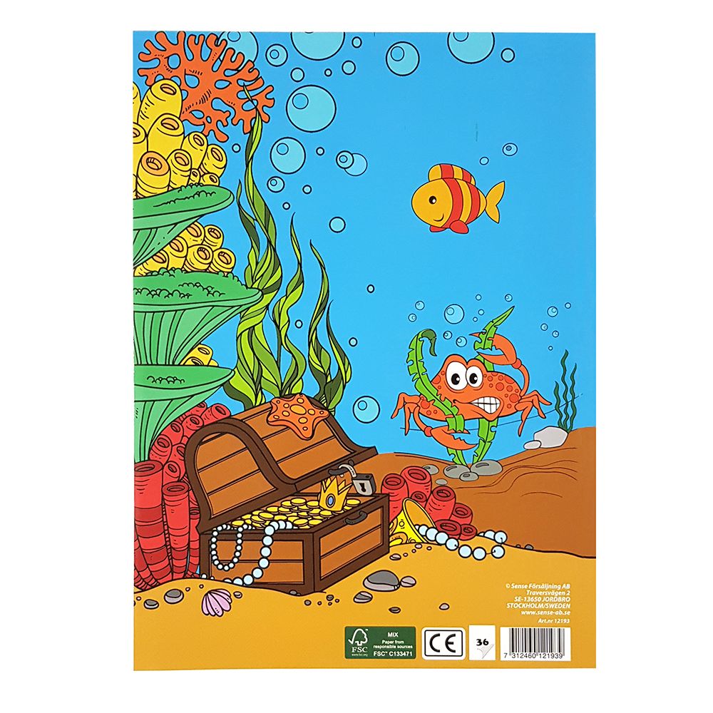 Книжка за оцветяване, Пирати