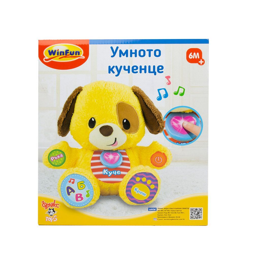 Интерактивно умно куче, Пол, Учи с мен