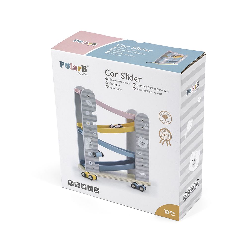 Дървено роли с колички, Полярно сияние