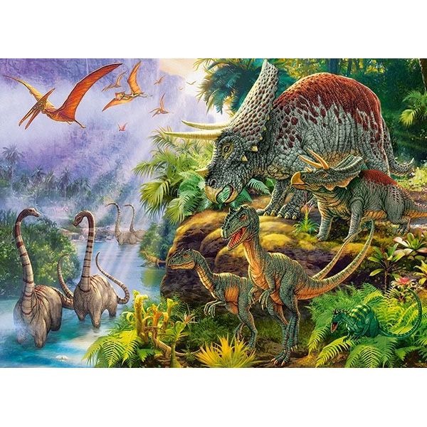 Долината на динозаврите, пъзел 200 части