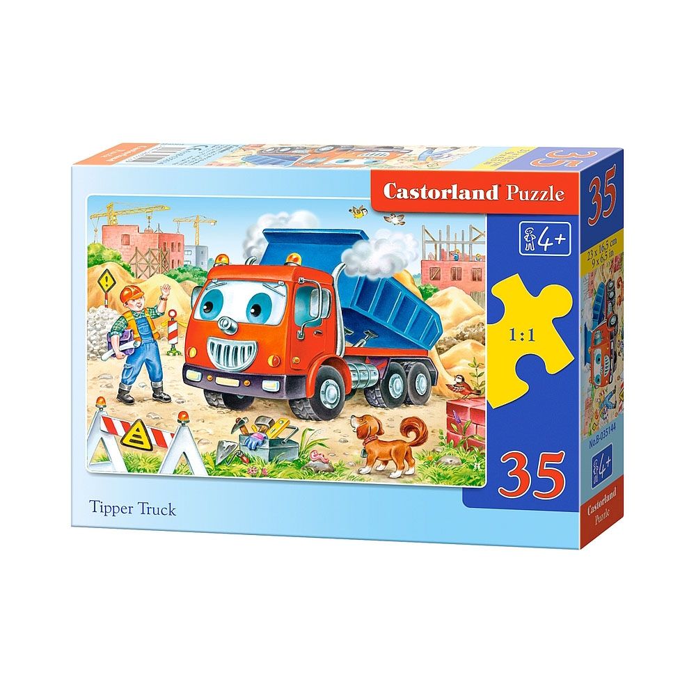 Castorland, Самосвал, пъзел 35 части