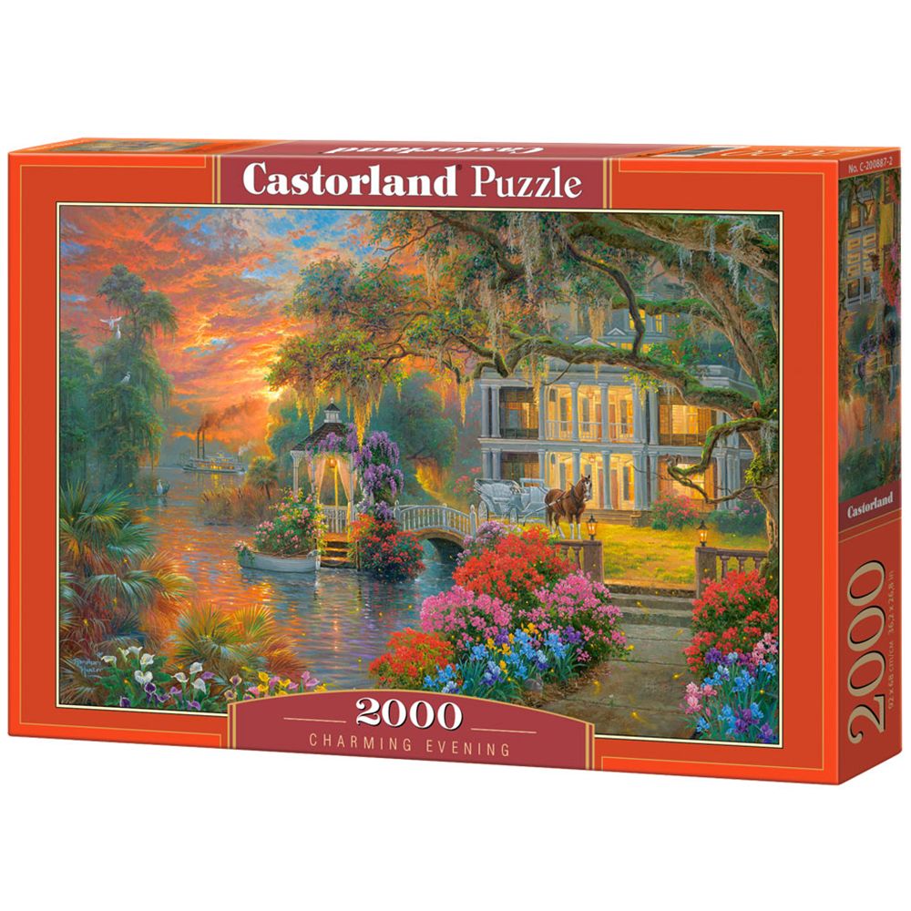 Castorland, Очарованието на вечерта,  пъзел 2000 части