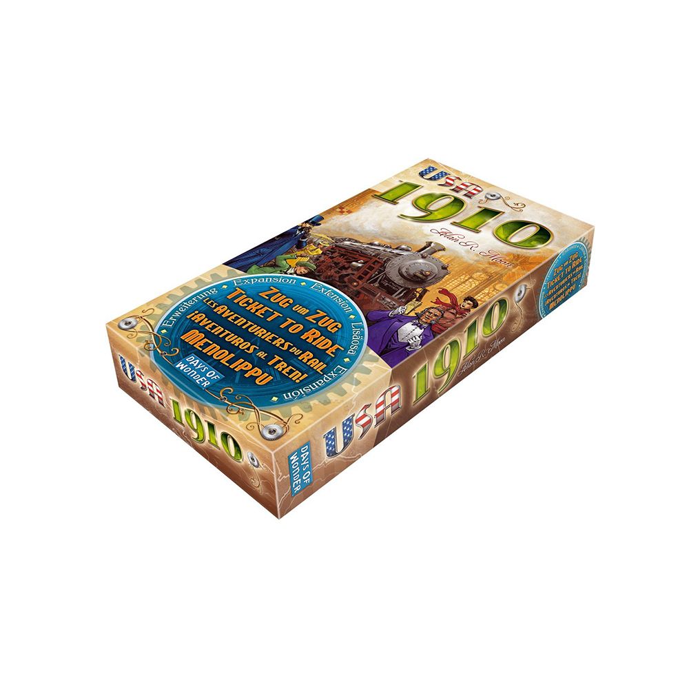 Ticket to Ride USA 1910, разширение за настолна игра