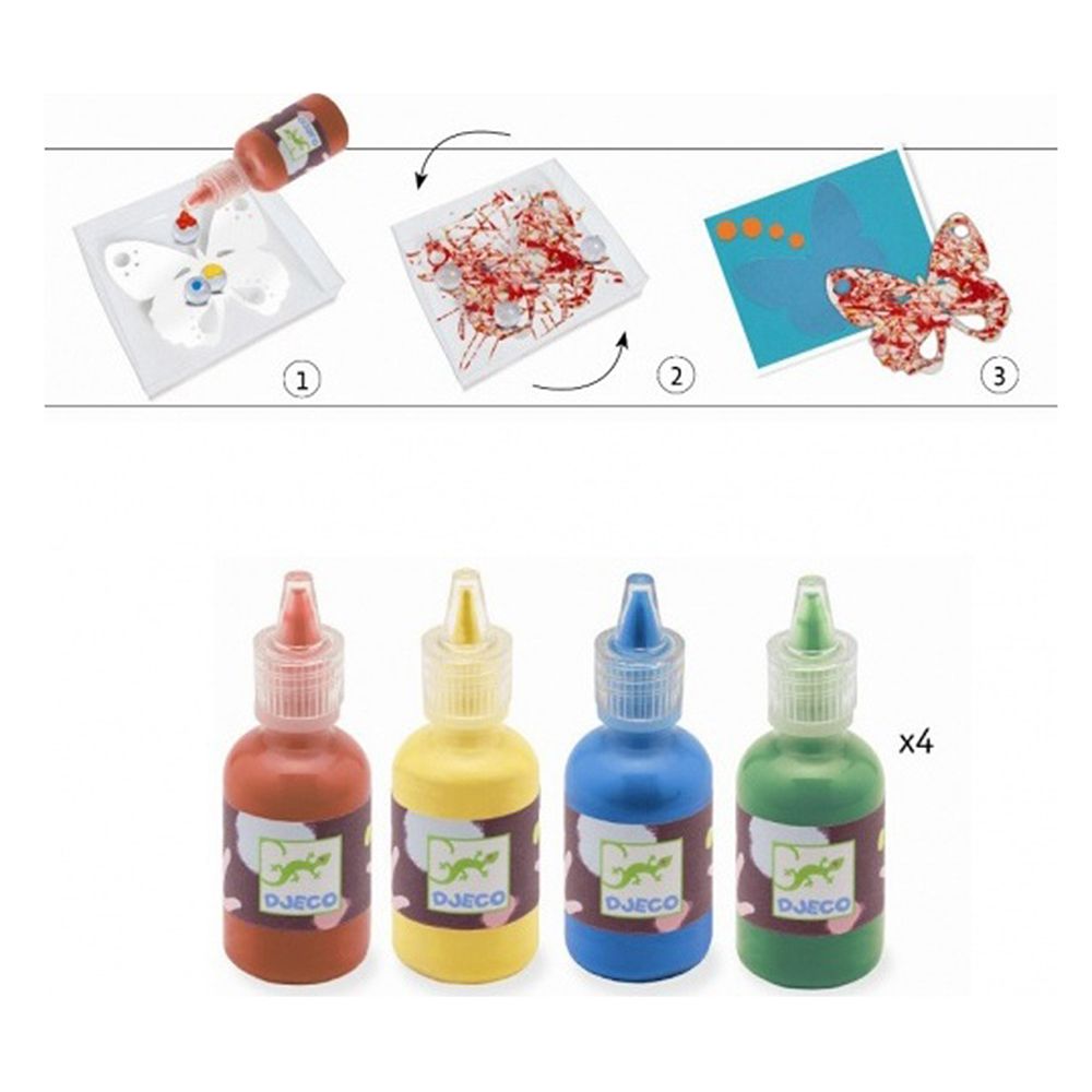 Комплект за рисуване със стъклени топчета, Цветен парад