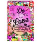 Прави всичко с любов, пъзел 500 части