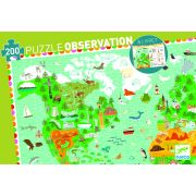 Пъзел за наблюдателност, Карта на света