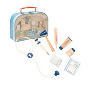 Дървени докторски принадлежности в куфарче