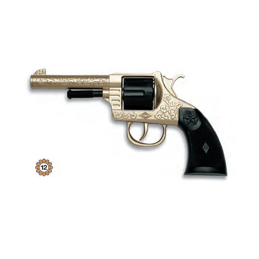 Edison Giocattoli, Детски метален пистолет с капси OREGON gold